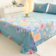 Single sheet thickened raw cotton non-pure cotton four-season double lace wash cotton bed sheet three-piece set