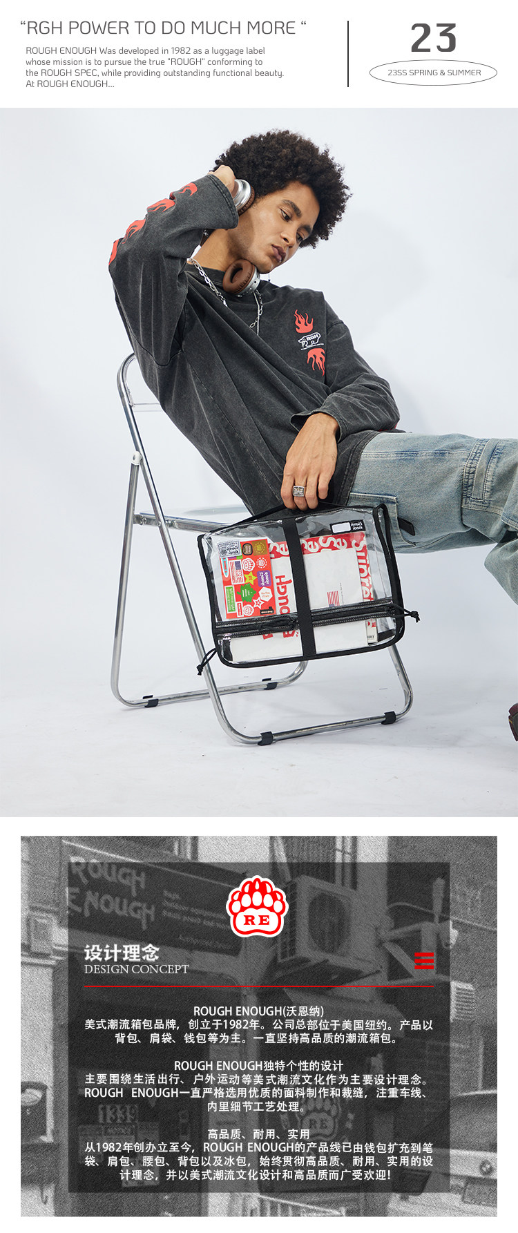 Transparent Document Bag Waterproof Large Capacity - Product image 6