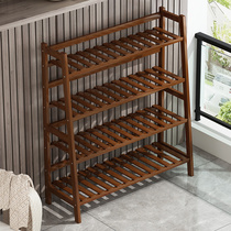 Flower stand balcony shelf floor-standing multi-layer solid wood living room fleshy shelf indoor green shelf simple modern