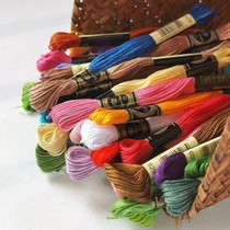 40-color flower and plant color matching R thread novice embroidery pure cotton embroidery thread cross-stitch thread DIY handmade accessories wiring