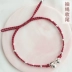 Vòng chân nữ bằng bạc sterling đơn giản theo phong cách dân tộc retro gợi cảm sẽ vang lên cho học sinh Sen phiên bản tiếng Hàn của bàn đạp dây đỏ chuông cung điện - Vòng chân vòng chân Vòng chân