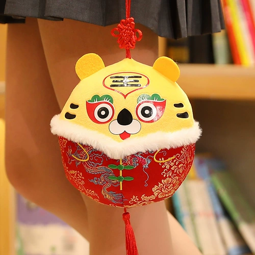 Талисман, плюшевая кукла, игрушка, подвеска, коллекция 2022, подарок на день рождения, тигр