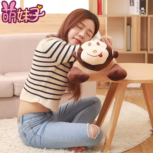 Милая плюшевая игрушка, подушка, детская кукла для обнимания для сна, слон