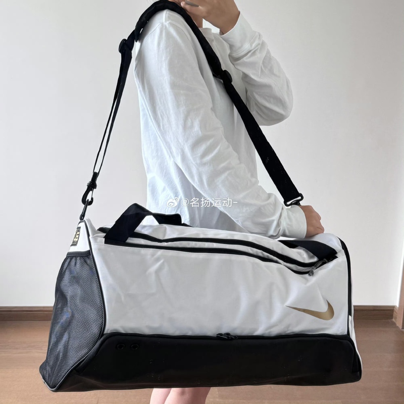 Nike Nike Men's and Women's Fitness Training Sports Large-Capacity Travel Elite Air Cushion Shoulder Bag Crossbody Bag Dx9789