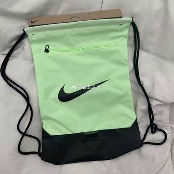 Nike nike men's and women's casual fitness training shoulder drawstring backpack football shoe bag shoe bag dm3978-376