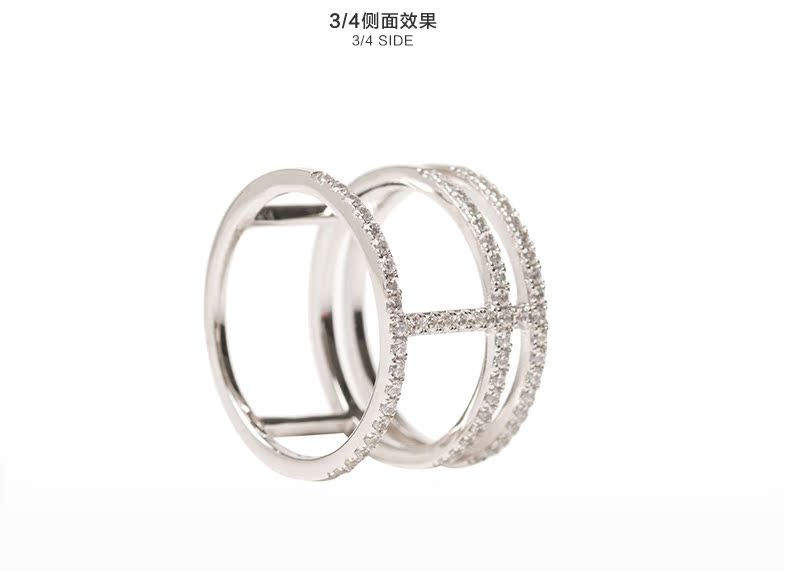 Bague Femme MONACO en Argenterie - Ref 3086316 Image 13