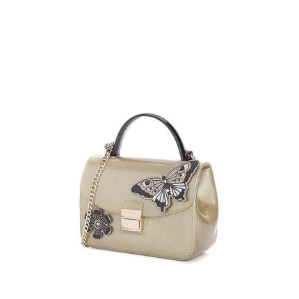 FURLA\/芙拉2018新款蝴蝶印花手提斜挎包 BN