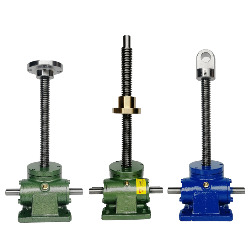 Electric screw lifter Screw lifting platform SWL hand turbine worm ball screw manual hoist