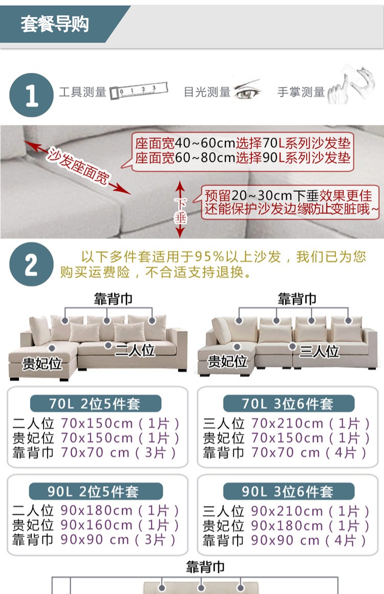 Fisika kết hợp đệm sofa vải đơn giản bốn mùa vải cotton phổ biến khăn vải rắn đệm chống trượt - Ghế đệm / đệm Sofa bộ đệm ghế phòng khách
