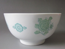 Cultural Revolution Porcelain Triangular Model 1971 Liling Guoguang Flower Bowl