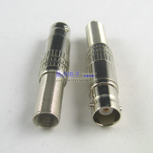 75-5 welded pure copper core female head video camera surveillance lens K wiring BNC Q9 head film joint
