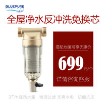Blue Puer water purifier Household pre-filter Tap water backwash whole house water purification large flow LPE 1000