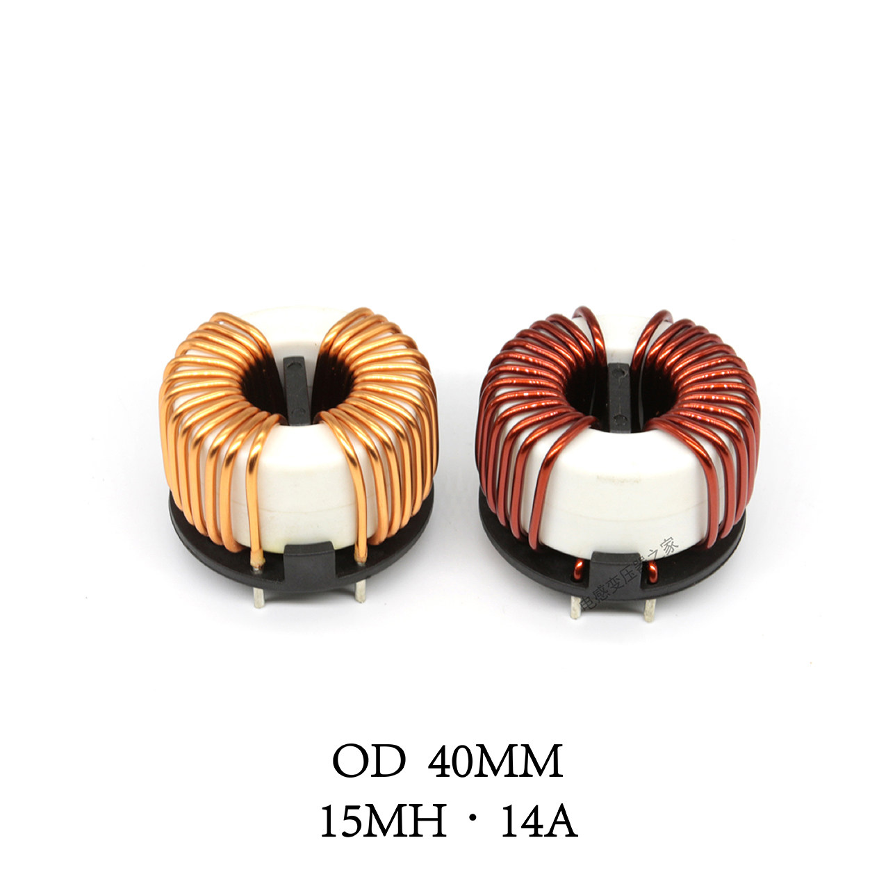 Amorphous common mode inductance horizontal 15mh14A amorphous magnetic ring inductance INV filtering inductor EMIEMC filtering