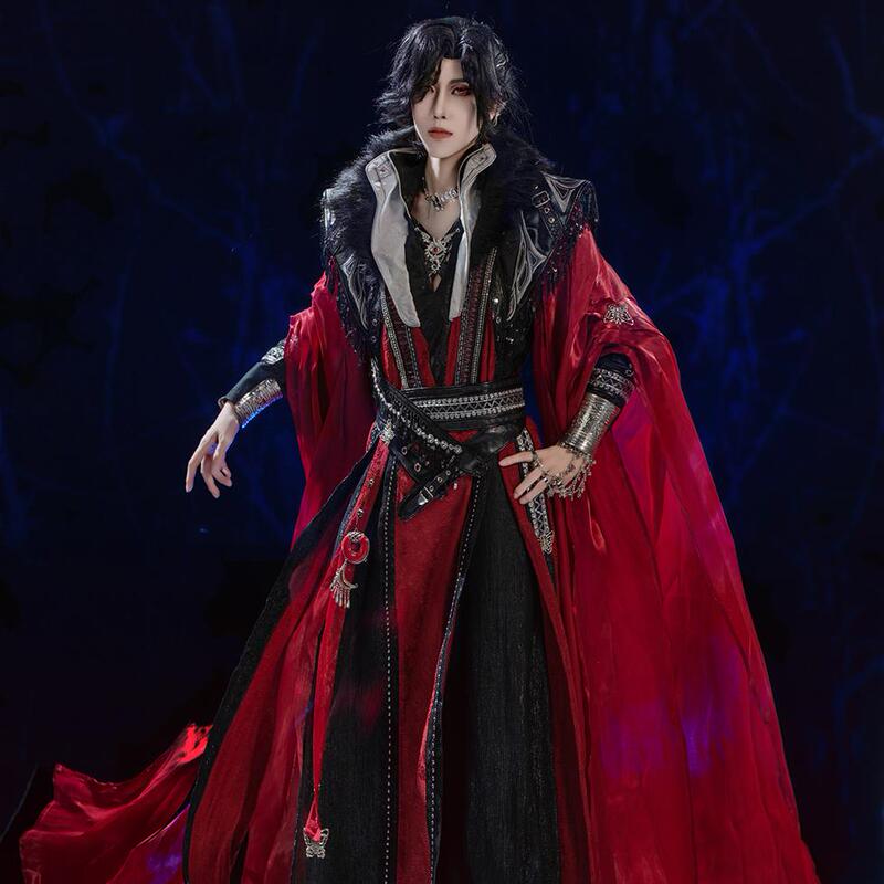 【Qixin Pavilion】 - Blood Rain Thousand Faces - Heaven Official's Blessing Derivative Costume Huacheng Cos