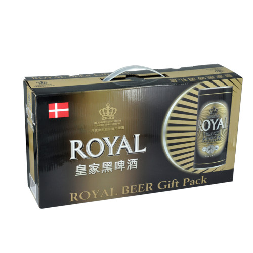 丹麦进口 royalcanin 丹麦皇家黑啤酒1L*4礼盒装