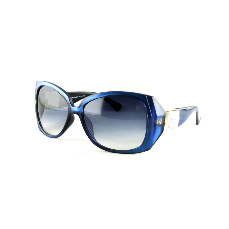Hot Money Pure Plates Lady Sun Glasses Sun Glasses Retro Prismatic Wide Sides Large Frames Sunglasses Tours