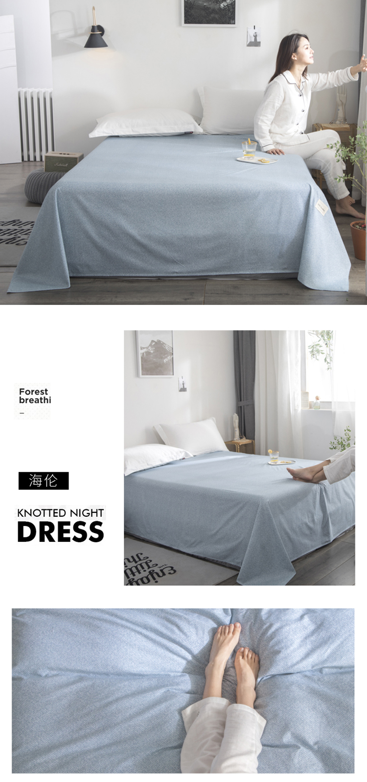 Đơn giản đồng bằng khăn trải giường cotton bông rửa một mảnh giường đôi 1.8m đơn trẻ em bông của - Khăn trải giường bộ ga giường cao cấp