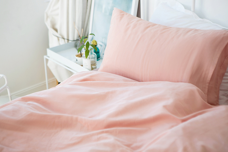 Vỏ gối bằng vải bông màu 60s vỏ gối đơn 48 * 74cm dày 100% cotton - Gối trường hợp gối chống trào ngược
