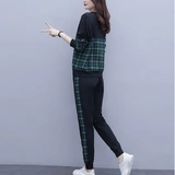 Трендовый тонкий комплект для отдыха, подходит для полных девушек, большой размер, в западном стиле, для бега