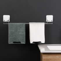 Kaiba suction cup towel rack strong toilet bathroom towel hanging towel bar stainless steel towel rack
