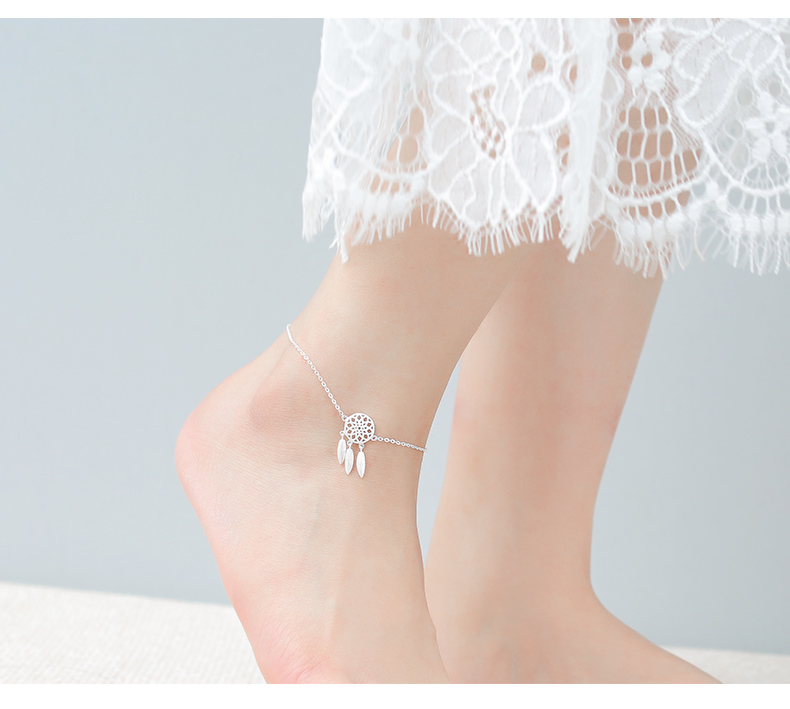 Chaine de cheville Femme en Argenterie - Ref 3104560 Image 13