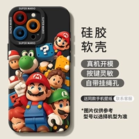 [Мультфильм Марио] Мягкий силиконовый чехол★Защита линз