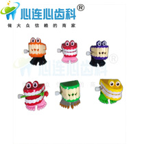 Dental Materials Dental Frog-shaped Ornaments Childrens Educational Toys Cartoon Image Dentures Model Jumping Teeth Special Offer