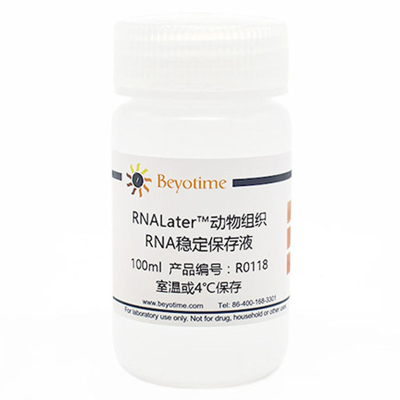 碧云天 Beyotime R0118-100ml RNALater?动物组织RNA稳定保存液