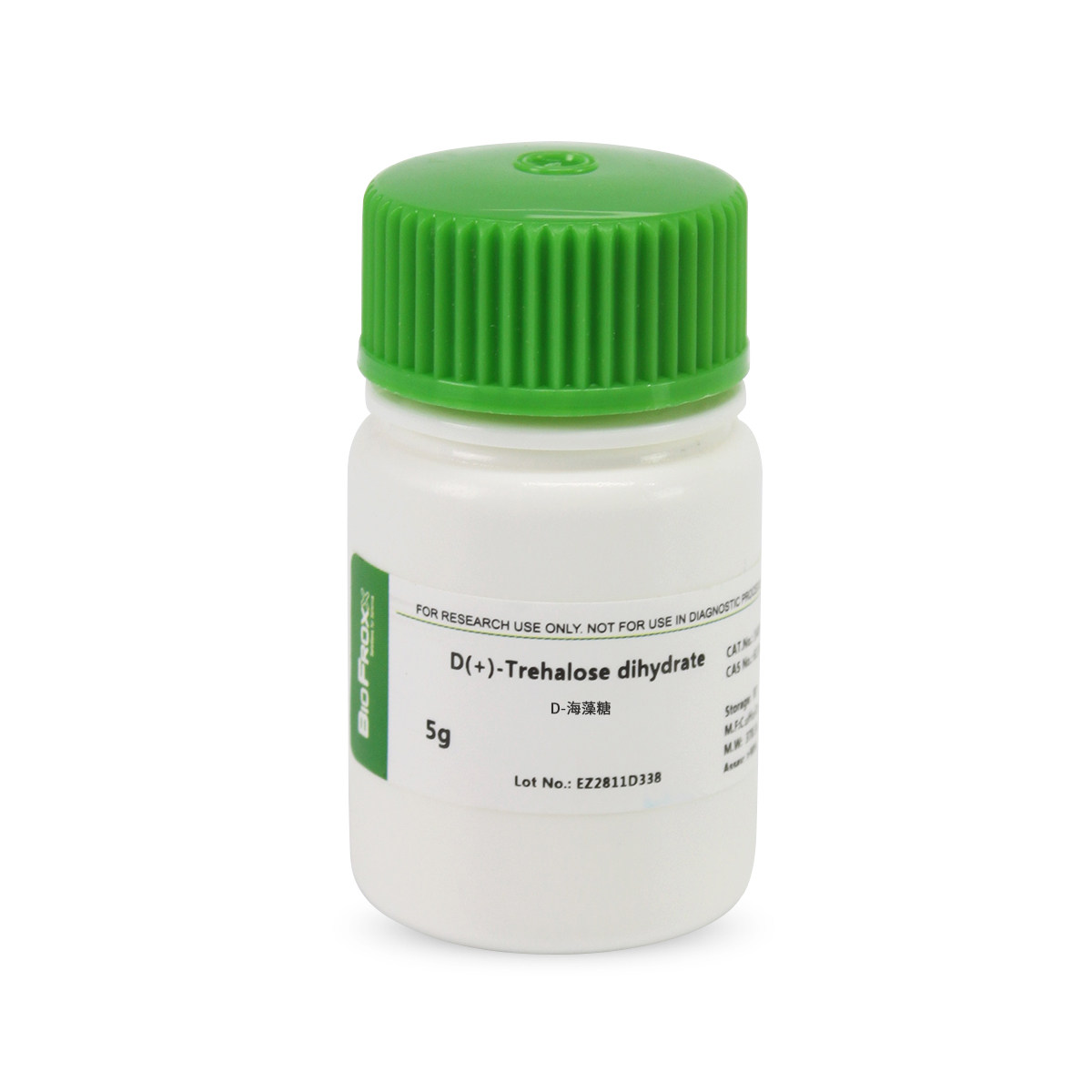BioFroxx 1483GR005 1483GR025/GR100/500 D-海藻糖 D-Trehalose