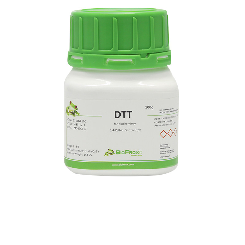 二硫苏糖醇 DTT BioFroxx 1111GR001/005/025/100  1g5g25g100g