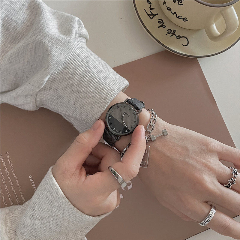 Minimalist Quartz Watch For Students And School Girls Elegant_voghion.com