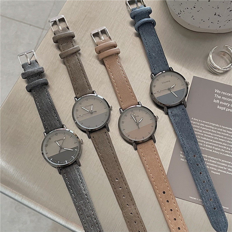Minimalist Quartz Watch For Students And School Girls Elegant_voghion.com