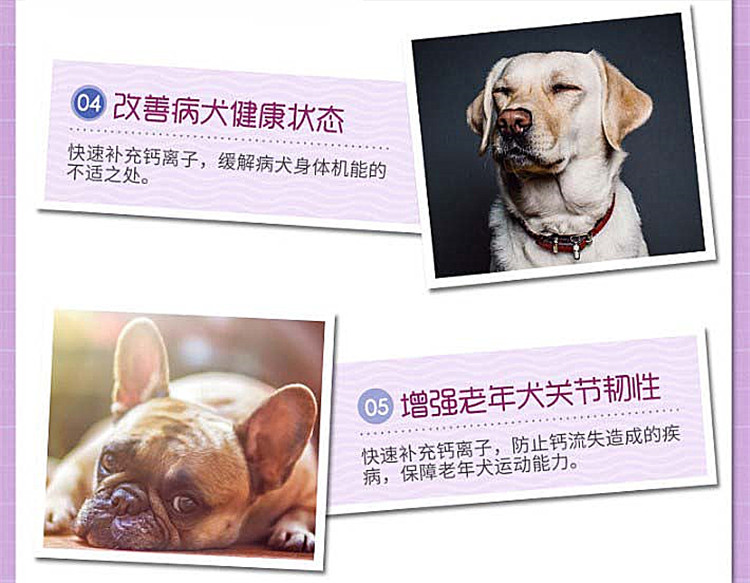 Pet chất lỏng tăng cường cho chó và mèo cỡ lớn vừa và xương khớp gluconate canxi chondroitin vitamin - Cat / Dog Health bổ sung sữa cho chó phốc sóc