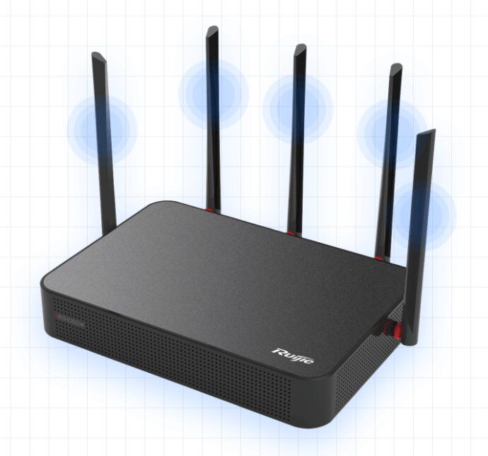 Brand new sharp and easy RG-EG105GW enterprise dual-frequency 1350M surfing behavior management router AC