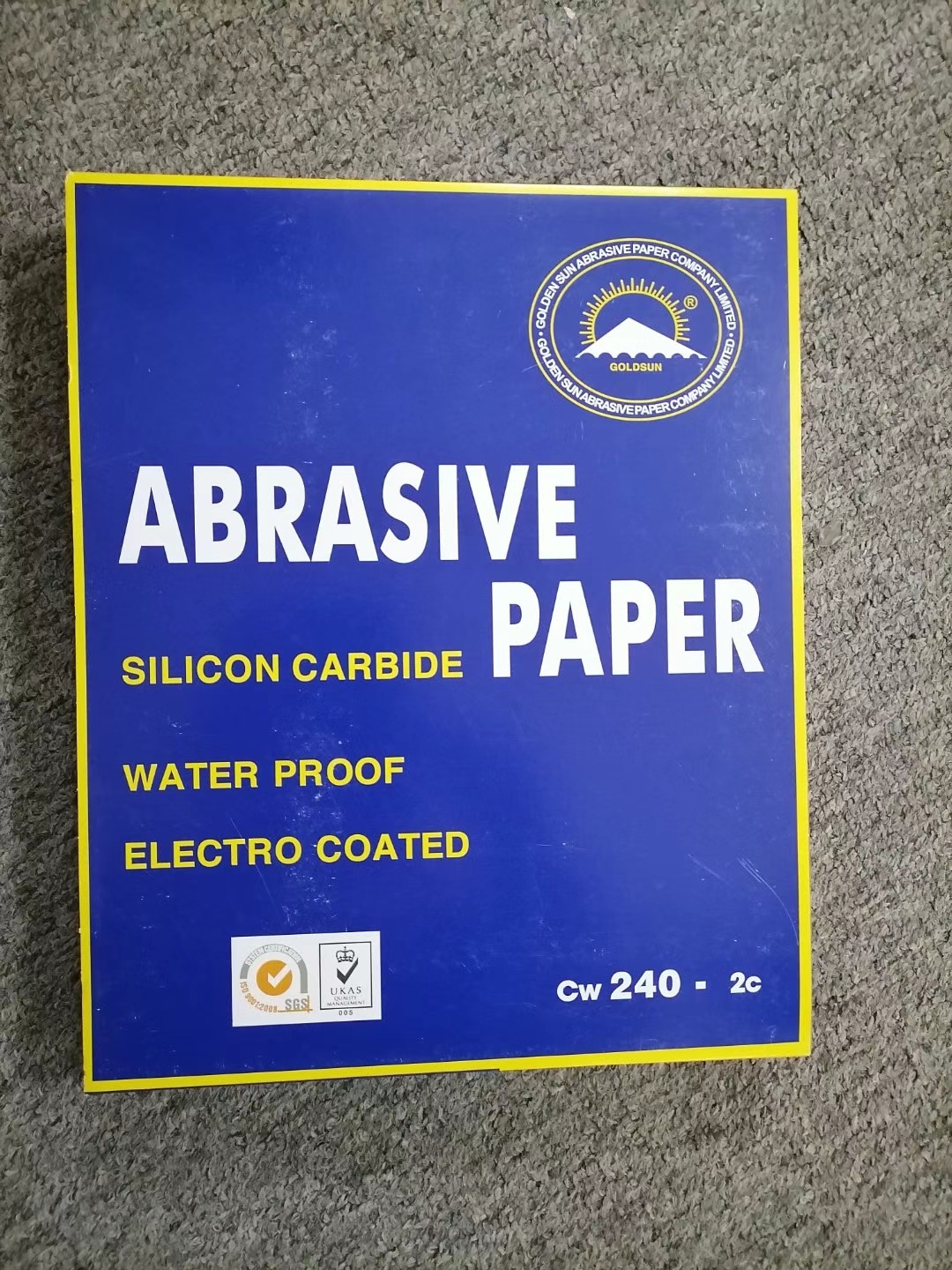 Golden Sun Water Scrub Paper Durable and Easy to Use