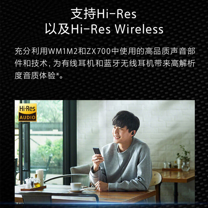 Sony Nw-A306 Android High-Resolution Music Player Portable Mp3 Player for Students