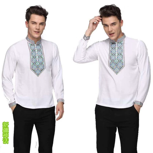 Этническая рубашка, футболка подходит для мужчин и женщин, комбинезон, короткий рукав