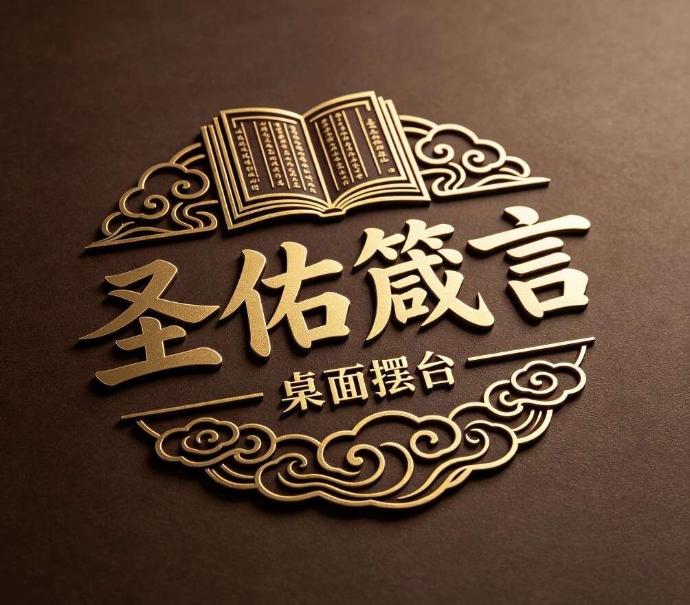 圣佑箴言桌面摆台