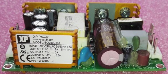 XP POWER MEDICAL POWER SUPPLY ECM60UT31