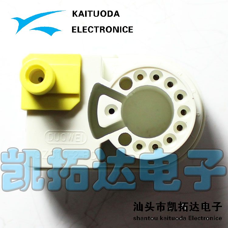 (Kaituda Electronics) GZS10-2-BD = GZS10-2-HD color picture tube socket single focus tube holder