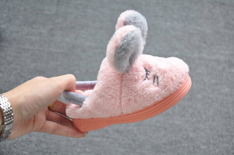 Chaussons enfants en autre pour hiver - semelle caoutchouc - Ref 1005394 Image 17