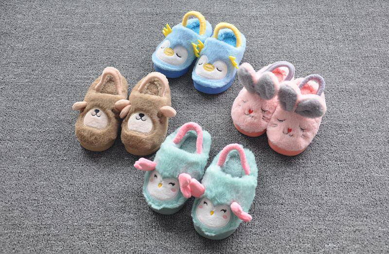 Chaussons enfants en autre pour hiver - semelle caoutchouc - Ref 1005394 Image 11