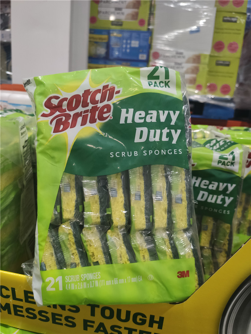 Shanghai Costco Open SCOTCH 3M Clean Sponge Bar Clean 3m Dishwash Clean Ball Clean Ball