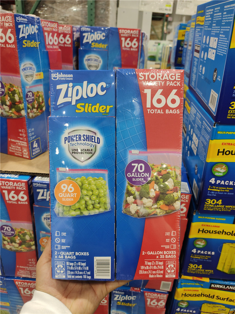 costco ziploc gallon