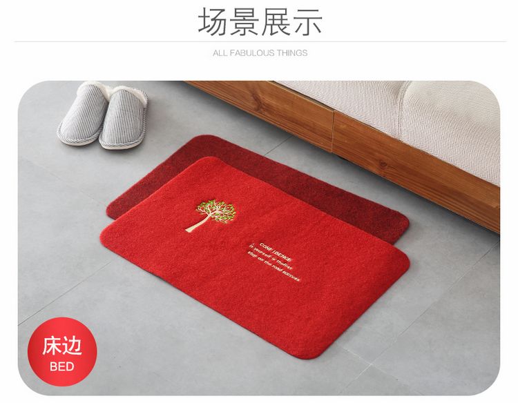 Trang chủ vải thêu tiền mat cửa hội trường miệng da lộn mat phòng tắm phòng tắm hấp thụ thảm cửa tấm lót sàn nhà tắm