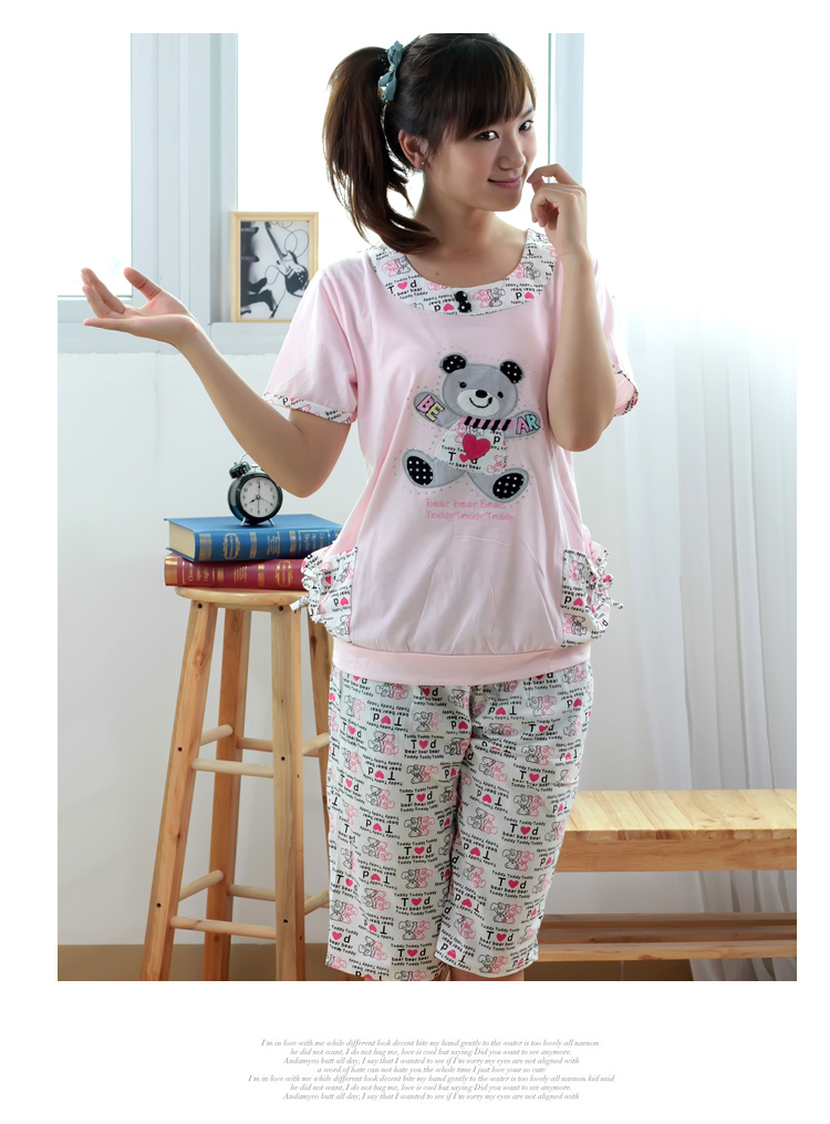 Pyjama pour femme      à manche courte - Ref 3000408 Image 26