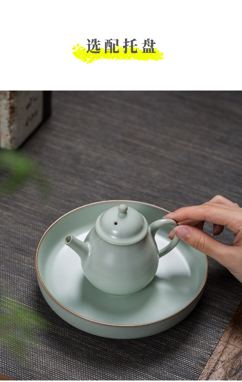 Public remit your up ceramic tea pot single pot one little teapot with a red teapot pure manual kung fu tea set