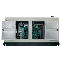 Huaquan 100 120 150kw kilowatt gas generator set large silent box natural gas generator 380v