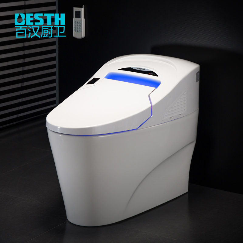 Baihan BHJT-1102 integrated intelligent toilet warm water cleaning warm air drying remote control special promotion section