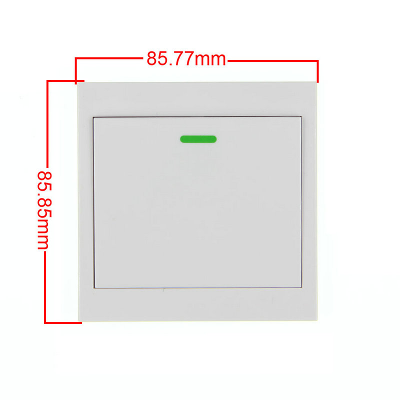 New 86 panel wireless remote control 86 box panel type casually pasted remote control 433 door control remote control 315